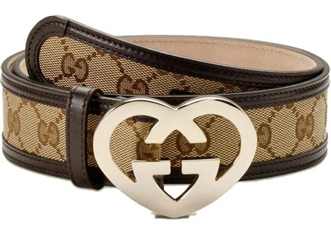 gucci gold heart nbelt